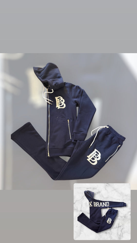 THE BLACK BRAND — CLASSIC NAVY BLUE JOGGER