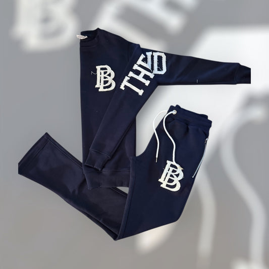 THE BLACK BRAND — NAVY BLUE CLASSICS CREW NECK